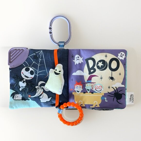 Disney Baby My First Scare The Nightmare Before Christmas Infant Soft Book Toy - Picture 1 of 13